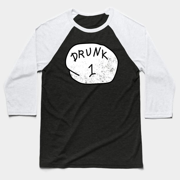 Drunk 1 Shamrock Saint Paddy irish Gift Baseball T-Shirt by biNutz